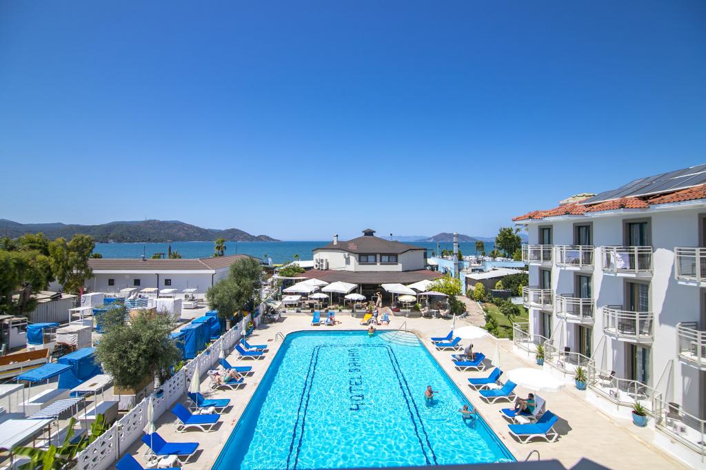 Fethiye Çalış Plajı Otel | Bahar Hotel (+12) | Denize Sıfır Konaklama